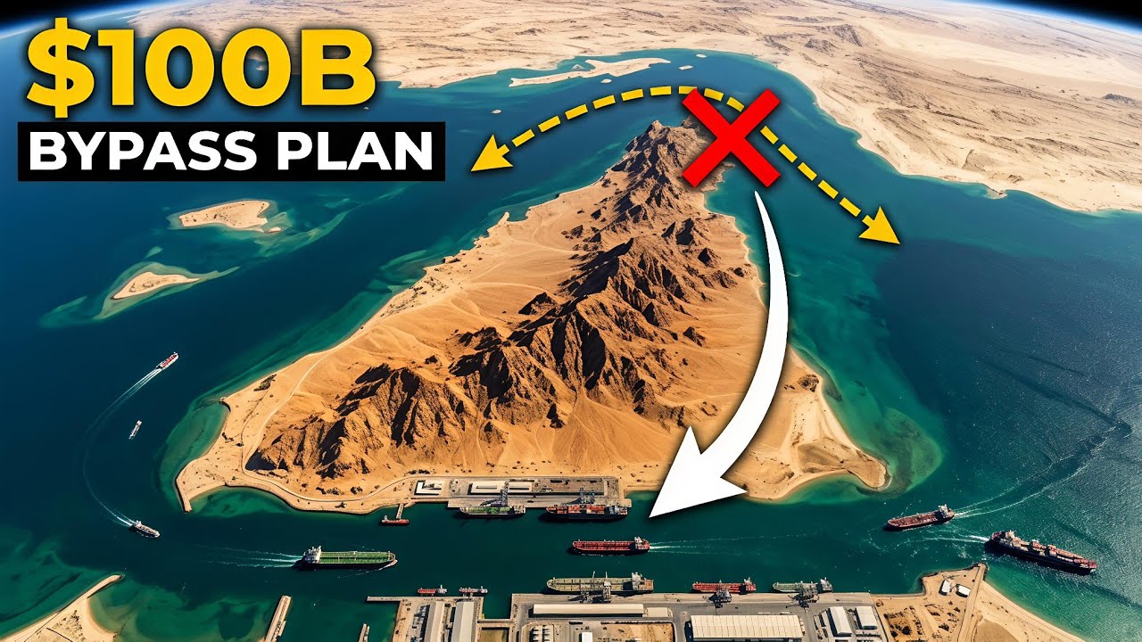 The $100B Plan to Bypass the Strait of Hormuz - YouTube