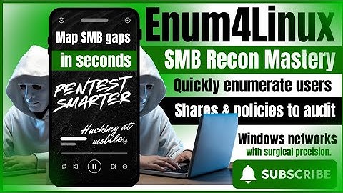 How to Use Enum4Linux Complete Guide for Beginners to Advanced Hackers/ #subscribe #likeme #share 