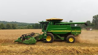 1st day Combining wheat 2026…..Drone Spying