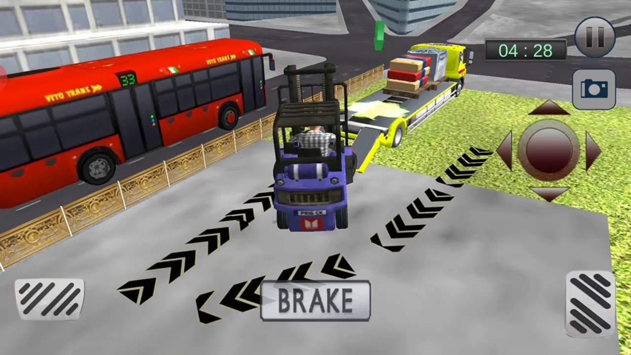 City Construction Simulator: Forklift Truck Game Gameplay Trailer (Android)| Forklift Mode 