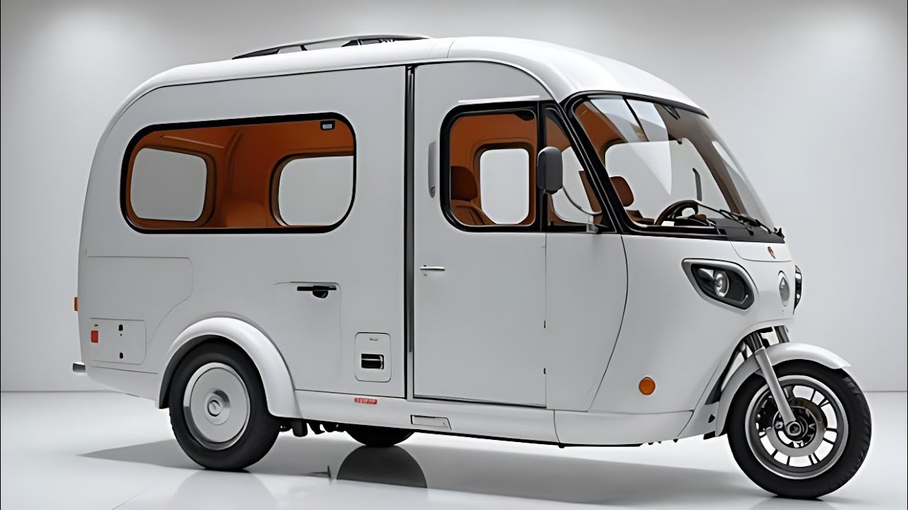 Электрический трёхколёсный кемпер 2026 года — полный обзор самого компактного экокемпера
