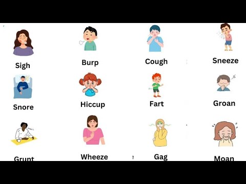 Phonics sounds for Toddlers [ Hiccups fart Groan Burp] English with ...
