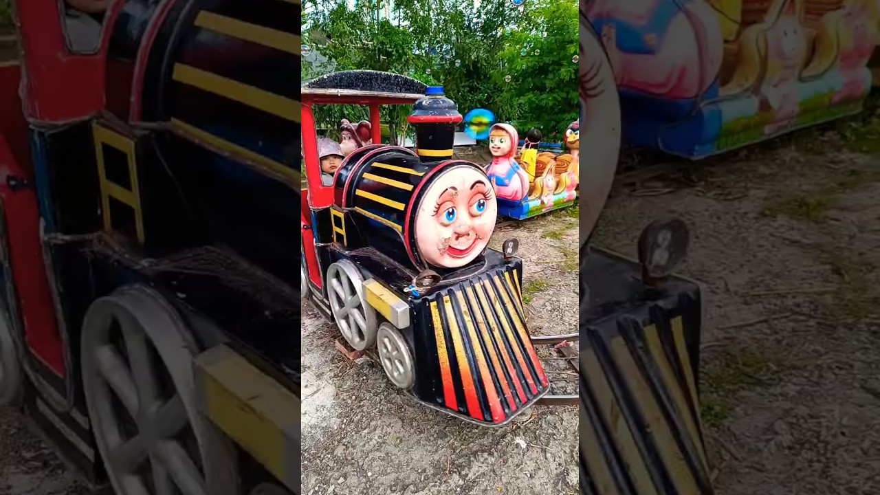 Lets Ride Thomas Train with Bubbles & Fun Horn Sounds | Magical Night Short