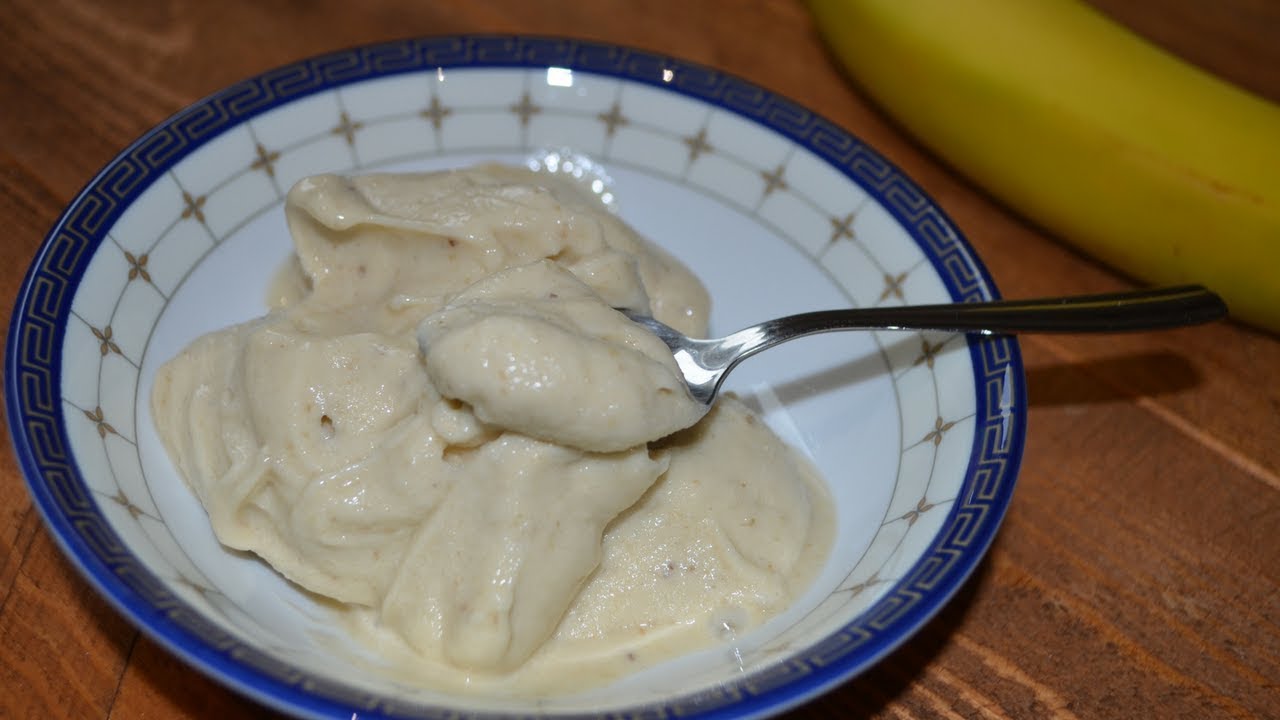 Gelato alla banana superveloce e light YouTube