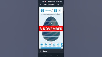 Yaytsogram Sponsor Cipher Code 8 November #yaytsogramciphercode