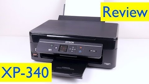 Epson XP-340 Printer Review