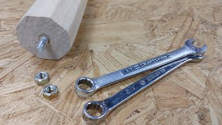 How to remove a stud from steel or wood.