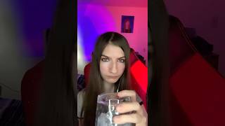 Glass on the mic 🎙️ #asmr #glassasmr #tappingasmr #lofilucyasmr #asmrshorts