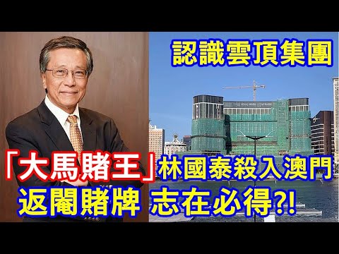 「大馬賭王」林國泰殺入澳門 ! 返閹賭牌 志在必得 !? 認識雲頂集團