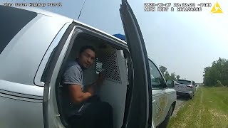 BODY CAM: MS-13 leader arrested during traffic stop in Ohio