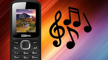 Maxcom mm128. Ringtones