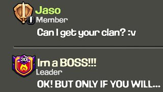 I asked for a Clan and THIS HAPPENED!