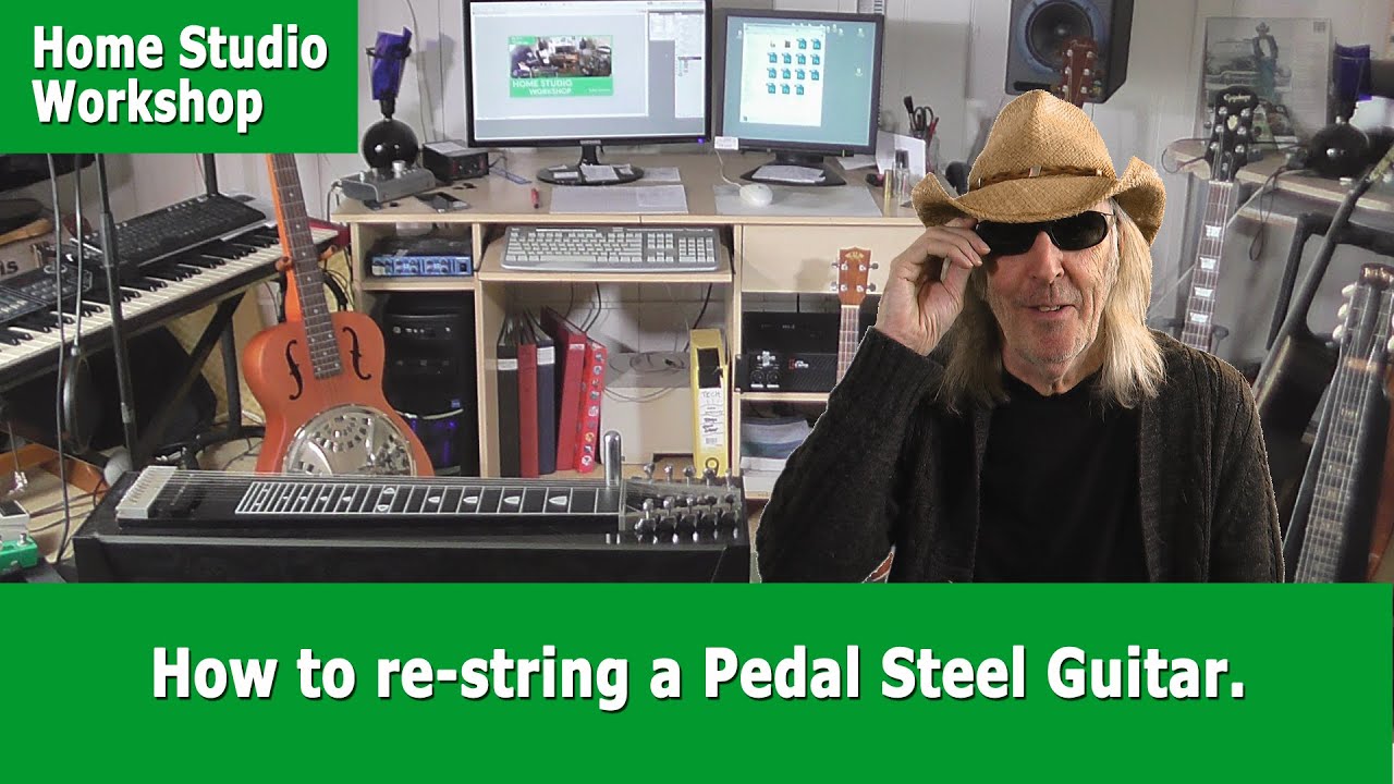 How to re-string a Pedal Steel Guitar