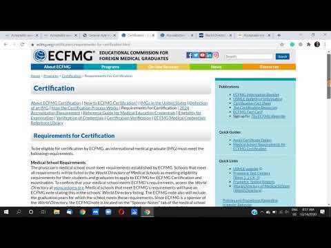 How to check if Medical School is Eligible for USMLE, PLAB, and MC Canada Qualifying Examinations?