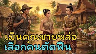 🔥 สาวขึ้นคานปฏิเสธคุณชายรูปหล่อใจดี เลือกแต่งงานกับคนตัดฟืนยากจน #นิทาน #นิทานสอนใจ #นิทานก่อนนอ
