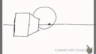 How To Draw 2 Overlapping 3D looking objects