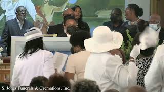 Homegoing Services for Mother Mary Pittman.  Sunday August 21, 2022. S. Jones Funerals and Cremation