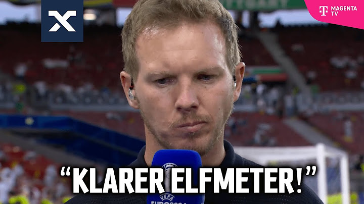 Nagelsmann mit Tränen in den Augen 😢 "Bisschen mehr für Spanien gepfiffen" | Deutschland 1:2 Spanien
