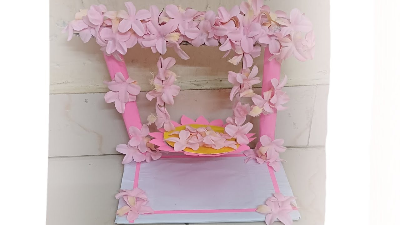 Janmashtami special craft idea???????? Diy Janmashtami jula with paper and