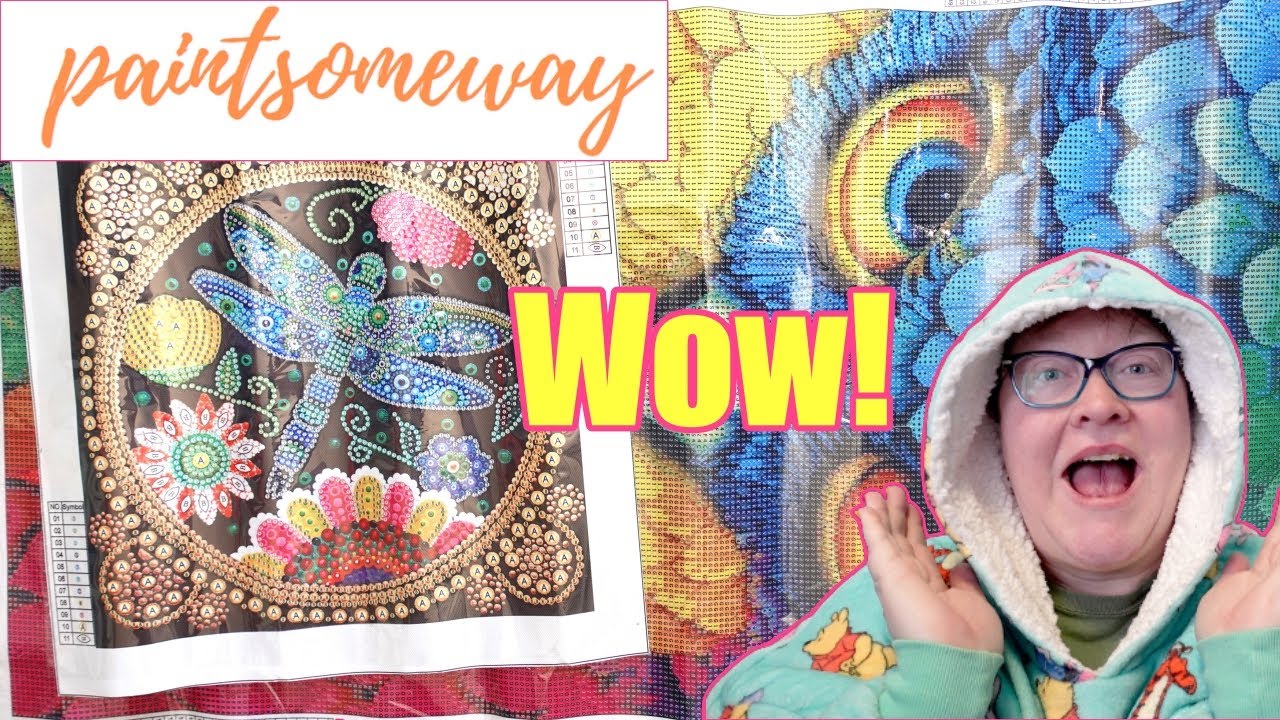 PAINTSOMEWAY Unboxing / First Impressions 2 Diamond Painting Kits