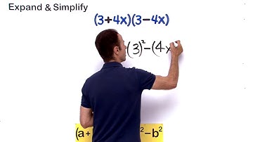 Simplify a Difference of Two Squares