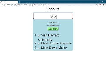 CS50 React Native | Project 0 | To do List