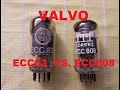 Tube Sound Comparison - ECC83 VS ECC808 (VALVO)