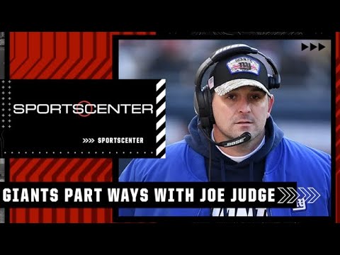 NY Giants fire head coach Joe Judge after two seasons