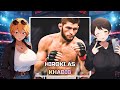 [NTR] Kokujin No Tenkousei react to HIROKI as KHABIB NURMAGOMEDOV | PUT VIDEO ON 2X | UFC | Gacha