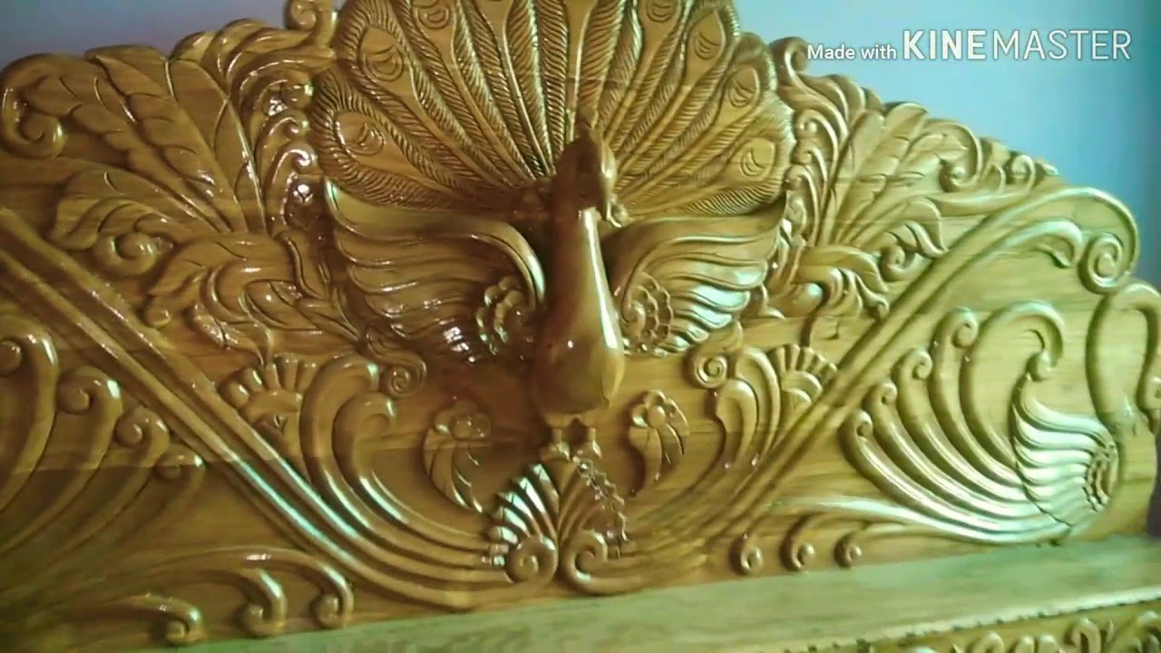 New peacock design box bed,in odisha - YouTube