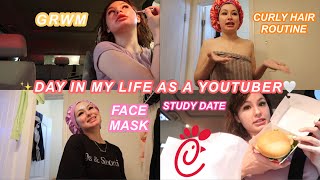 vlog: A Realistic Day In My Life as an 18 year old Youtuber