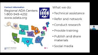 Accessible Communication and the ADA