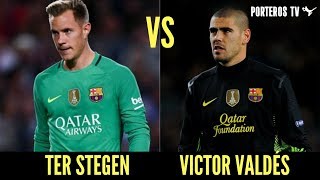 TER STEGEN VS VICTOR VALDES | PORTEROS TV