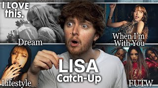 BLACKPINK LISA CATCH-UP! (Dream, FUTW, When I'm With You, Lifestyle | Reaction)