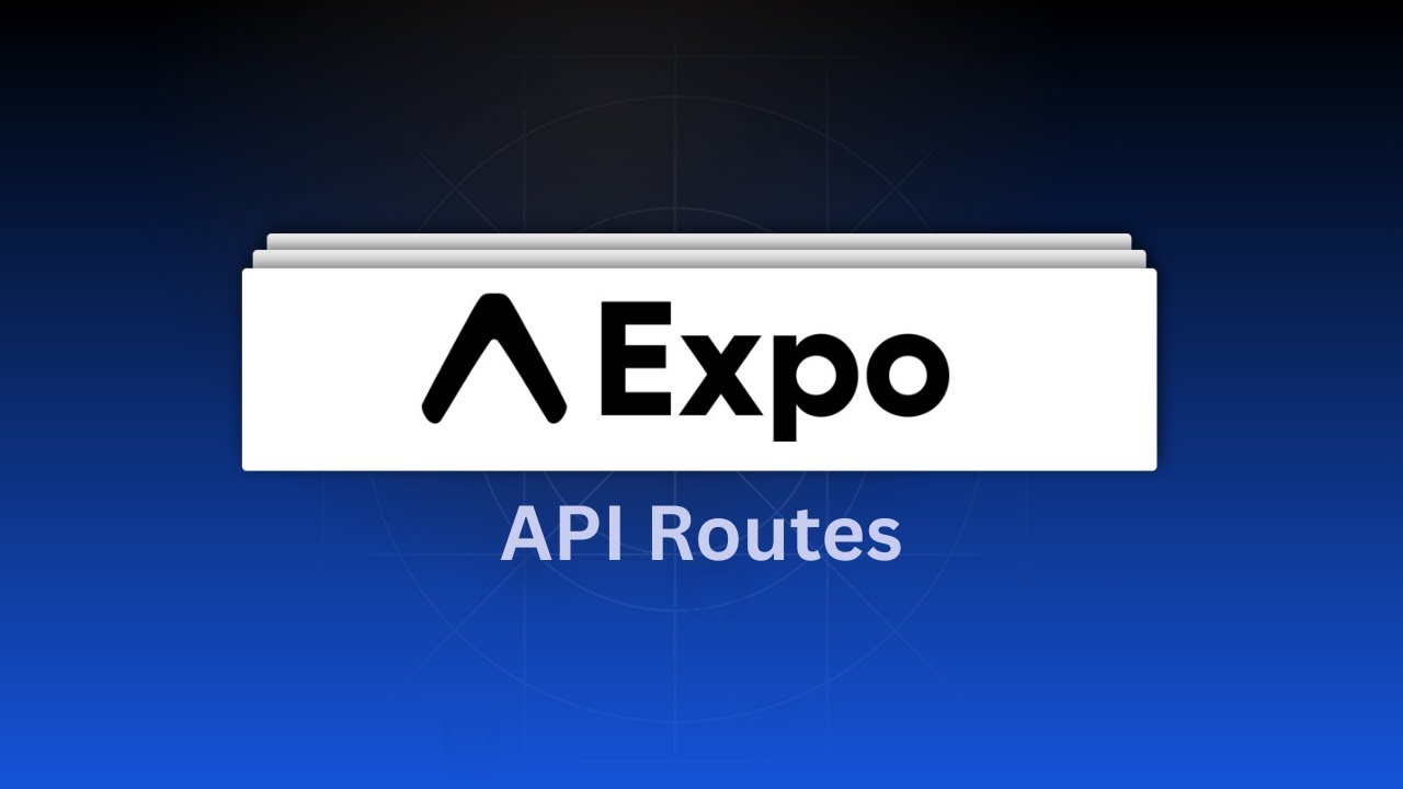 Expo Router Tutorial Hindi 15 - API Routes - YouTube