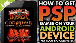 Android: How To Get PSP Games / ISOs on your Android Device! (NO COMPUTER) (NO ROOT) screenshot 3