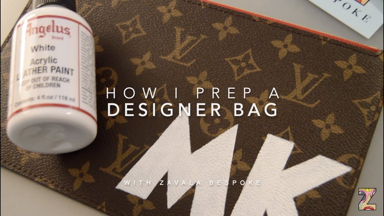 How to Prep Designer Bags for Paint
