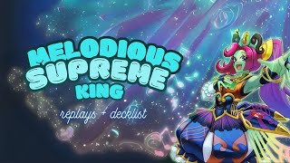 MELODIOUS SUPREME KING | EDO PRO | Replays 🎥 + Decklist 📃