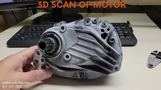 3D Scan Electric Motor for QC