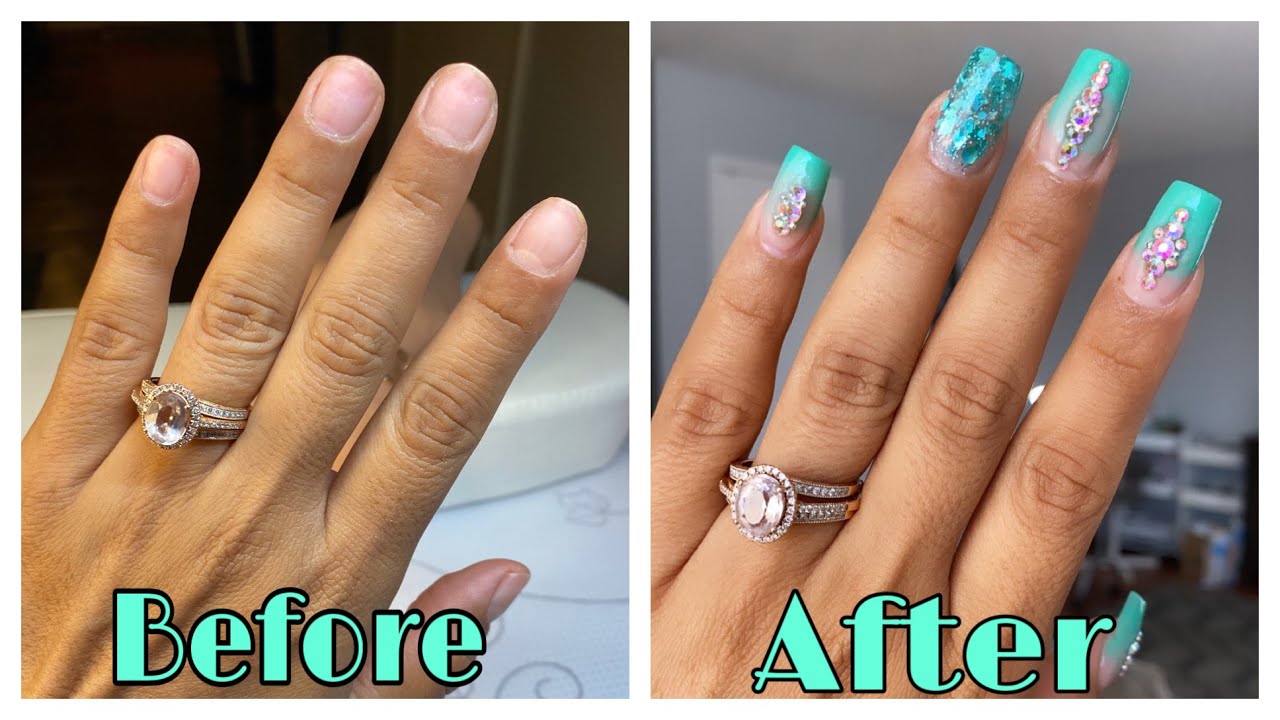 how-i-do-my-own-acrylic-nails-at-home-acrylic-nail-tutorial-ombre