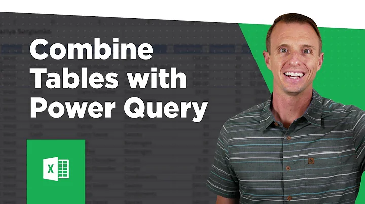 How to Combine Excel Tables or Worksheets with Power Query