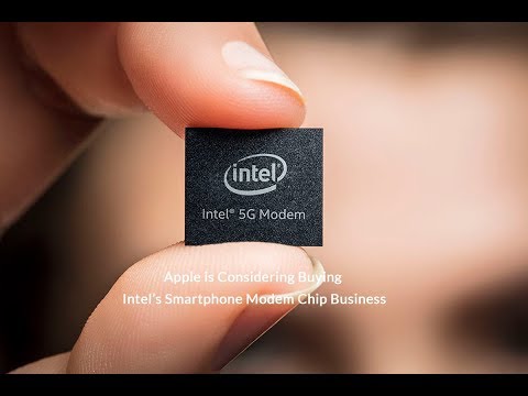 Apple is Considering Buying Intel’s Smartphone Modem Chip Business