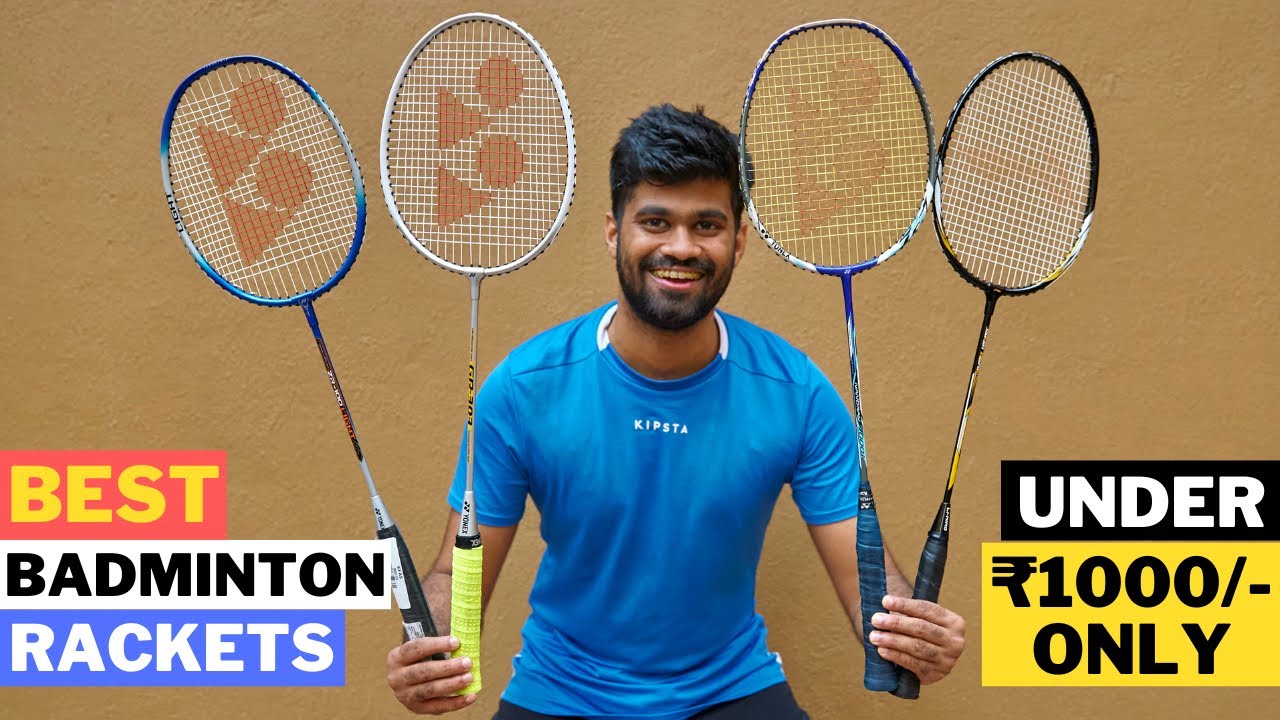 Best Badminton Rackets Under ₹1000/-