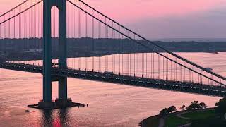 Details Verrazzano bridge parallel aerial shots. #dronevideo #djimavic4pro #verrazzanobridge Guide