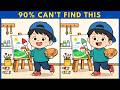 Find the Differences | Puzzles | Spot 3 Differences | Brain Teasers for Seniors | Quiz Games