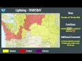 WA & North ID Fire Weather Briefing - July 23, 2026