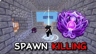 Spawn KILLING BOTS in (Roblox Bedwars)