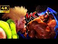 Neon Master Ryu vs Guile 💖 Street Fighter 6
