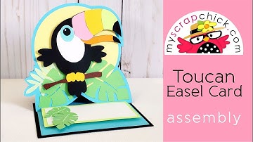 Svg Toucan Easel Card Assembly