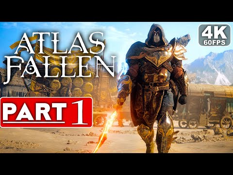 ATLAS FALLEN Gameplay Walkthrough Part 1 [4K 60FPS PC ULTRA] – No Commentary (FULL GAME)